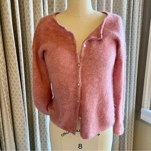 Sezane Gaspard Cardigan Rosewood - Size XS